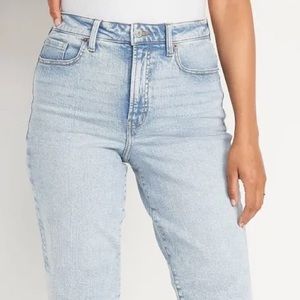 OG highrise straight leg mom jeans